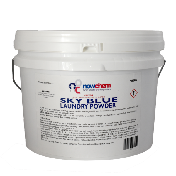 Sky Blue Laundry Powder