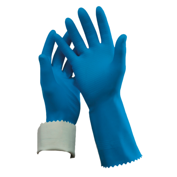 Oates Flock Lined Rubber Gloves