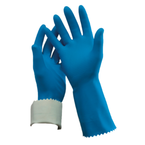 Oates Flock Lined Rubber Gloves