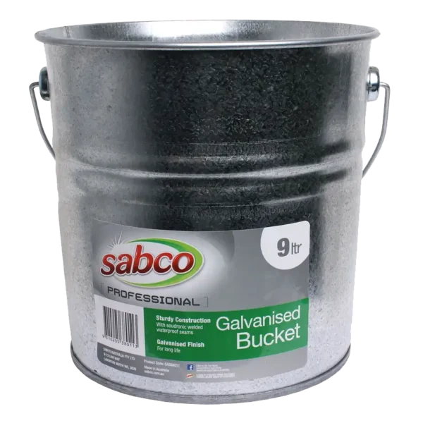 Sabco Galvanized Bucket 9L