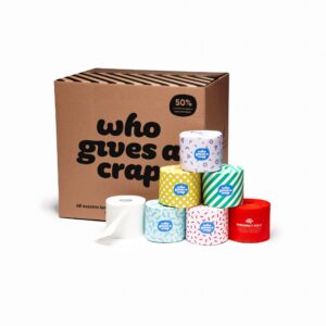 Who Gives A Crap Toilet Paper 400 Sheets 3ply Recycled