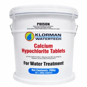 Calcium Hypochlorite Tablets 300gm (20kg Pack)